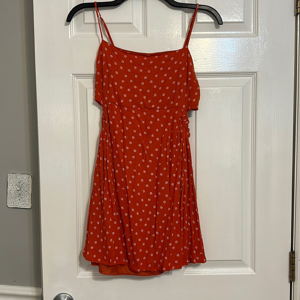 Altar’d State Mini Dress with Cutouts